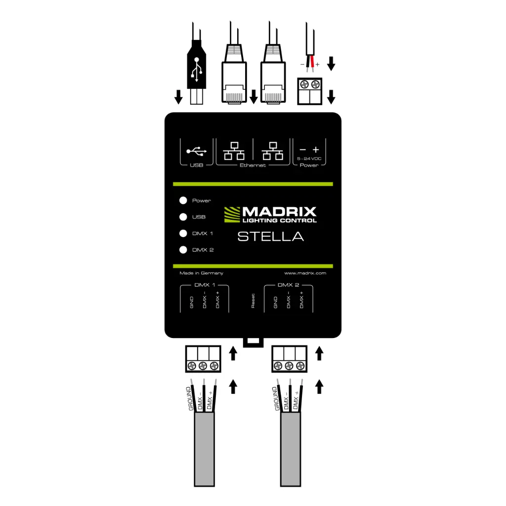 MADRIX STELLA - Connectivity