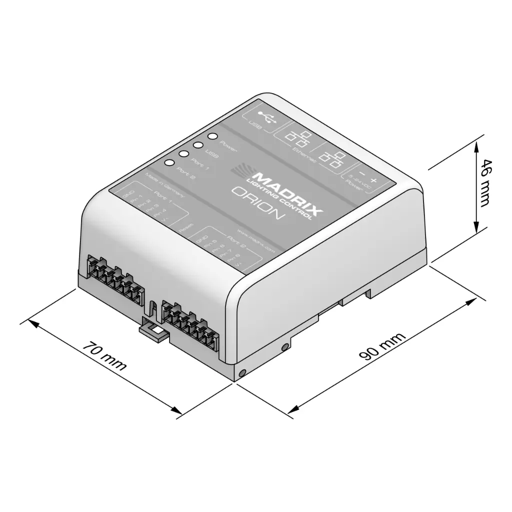 MADRIX ORION - Illustration Front